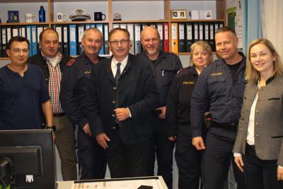 Besuch Bei Polizeidienststellen!