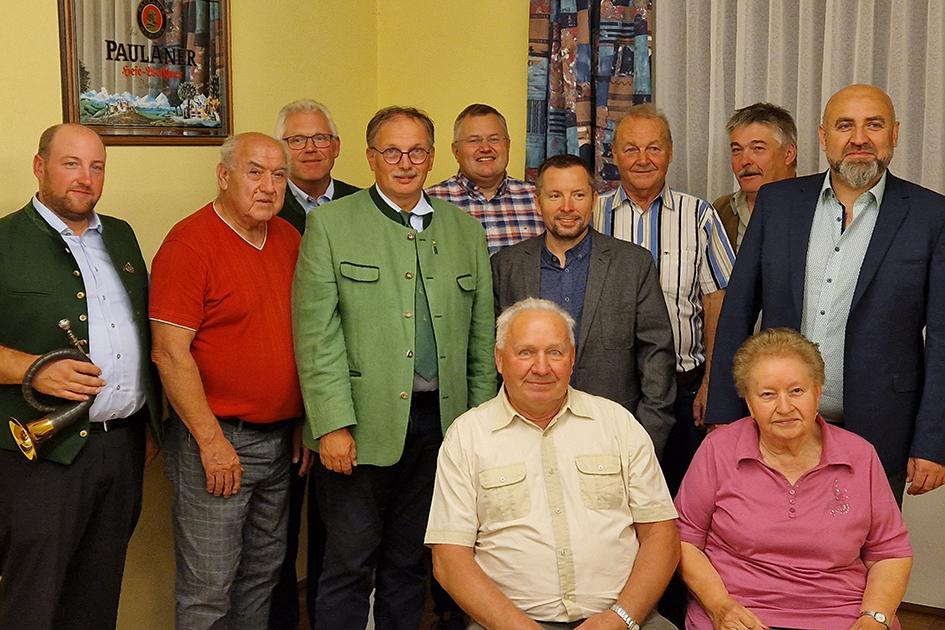 Jagdleiter Schleinzer feierte 70er!