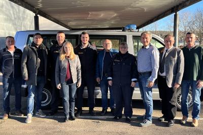 Besuch Bei Polizeidienststellen!